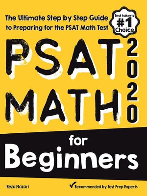 cover image of PSAT Math for Beginners